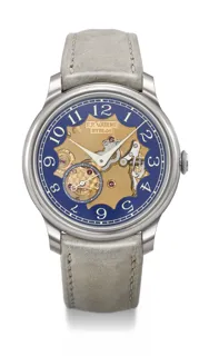 F.P. Journe Chronomètre Bleu Byblos Tantalum Semi-skeletonized