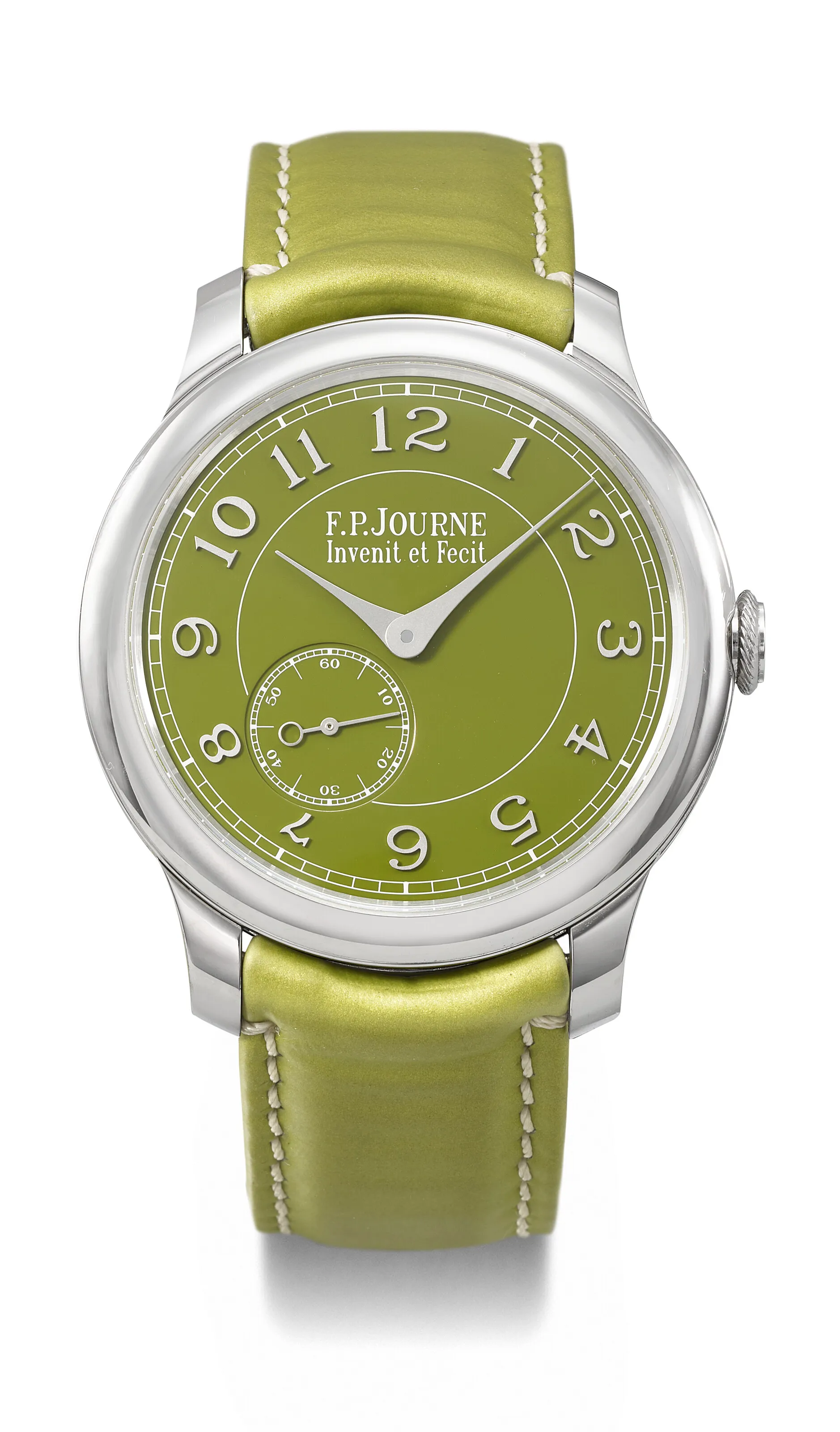 F.P. Journe Chronomètre Souverain 'Dubai Boutique' 40mm Platinum Green