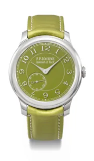 F.P. Journe Chronomètre Souverain 'Dubai Boutique' Platinum Green