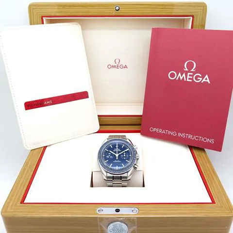 Omega Speedmaster Professional Moonwatch 311.90.44.51.03.001 44mm Titanium Blue 1