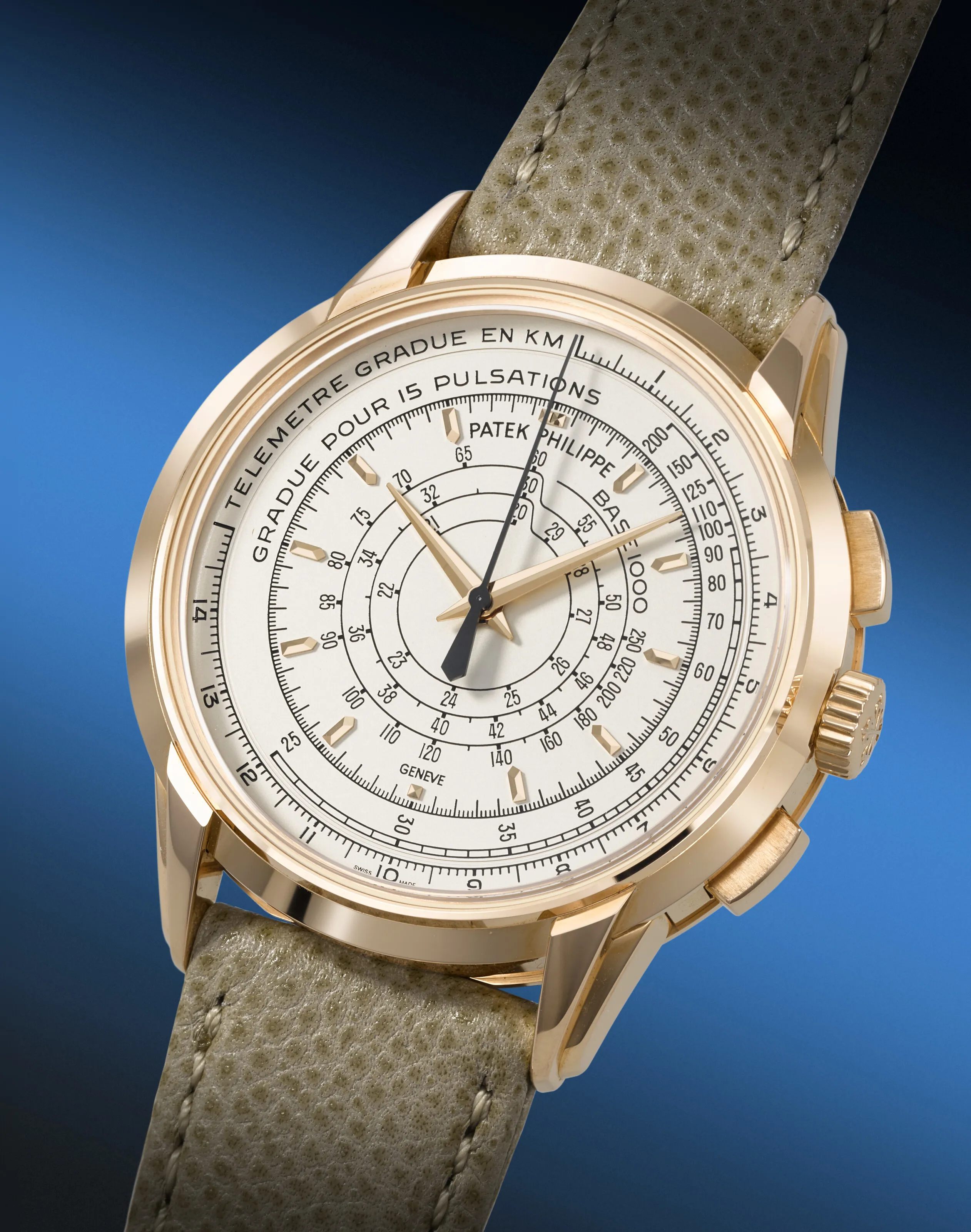 Patek Philippe Multi-Scale Chronograph 5975R-001 40mm Rose gold Silver 1