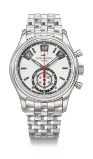 Patek Philippe Annual Calendar Chronograph 5960/1A-001 Stainless steel Silver