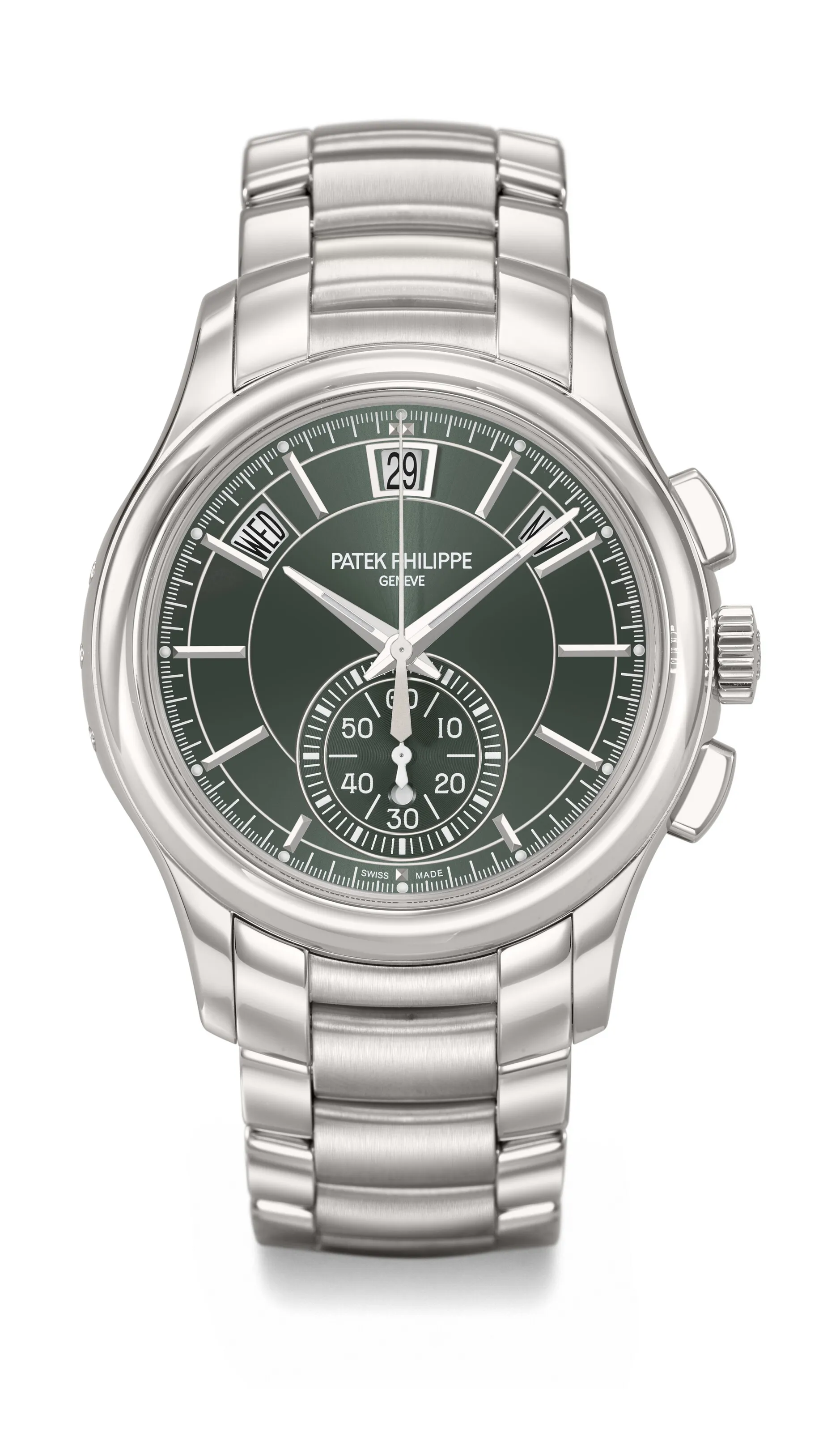 Patek Philippe Annual Calendar Chronograph 5905/1A-001 42mm Stainless steel Green