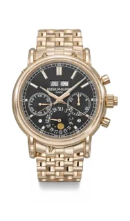 Patek Philippe Perpetual Calendar Split-Seconds Chronograph 5204/1R-001 Rose gold Black