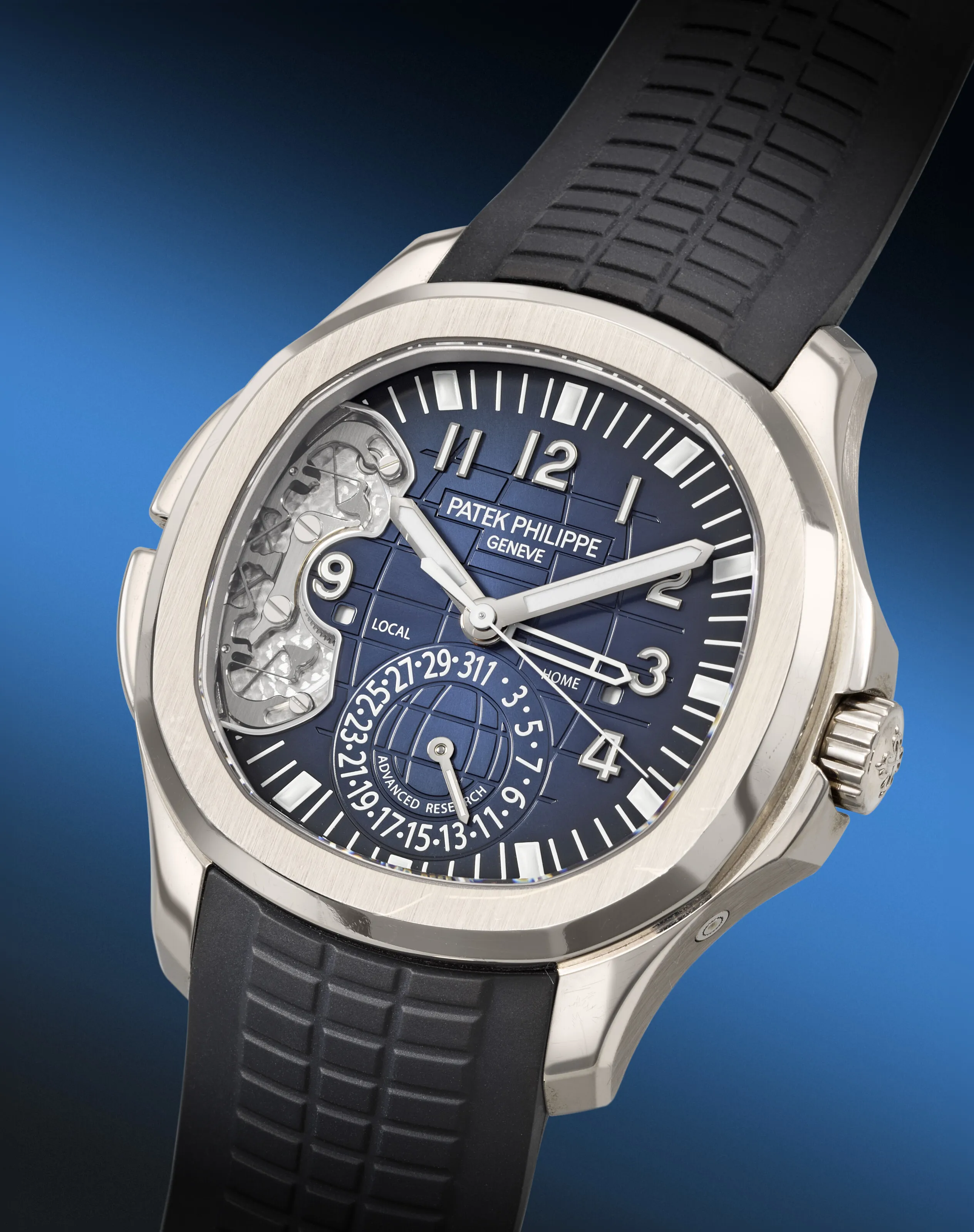 Patek Philippe Aquanaut Advanced Research 5650G-001 40mm White gold Blue 1