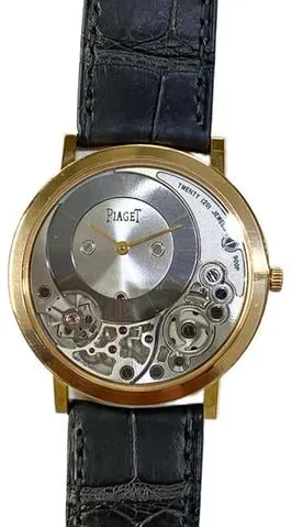 Piaget Altiplano G0A39110 38mm Rose gold Silver