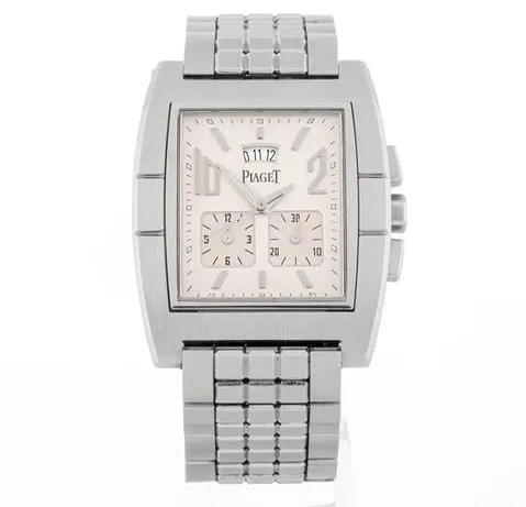 Piaget Upstream 27150 33mm Stainless steel White 1