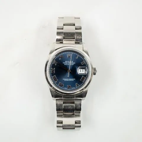 Rolex Datejust 36 16200 36mm Stainless steel Blue