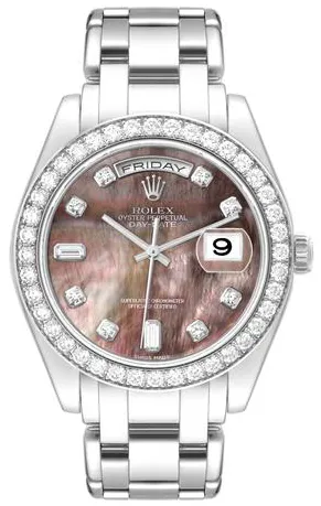 Rolex Day-Date 18946 39mm Platinum Mother-of-pearl 8