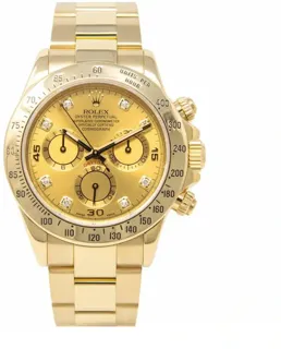 Rolex Daytona 116528 Yellow gold Champagne