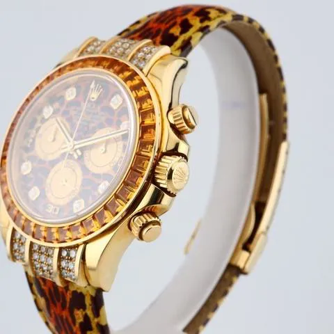 Rolex Daytona 116598 SACO 40mm Yellow gold Orange 9