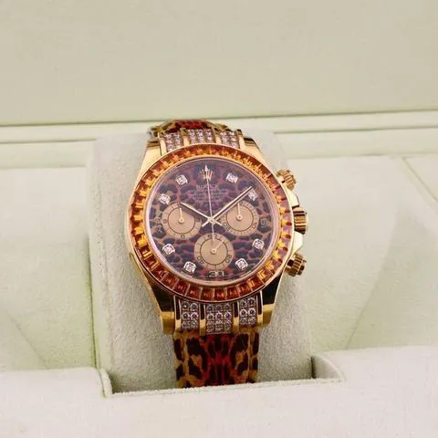 Rolex Daytona 116598 SACO 40mm Yellow gold Orange 6