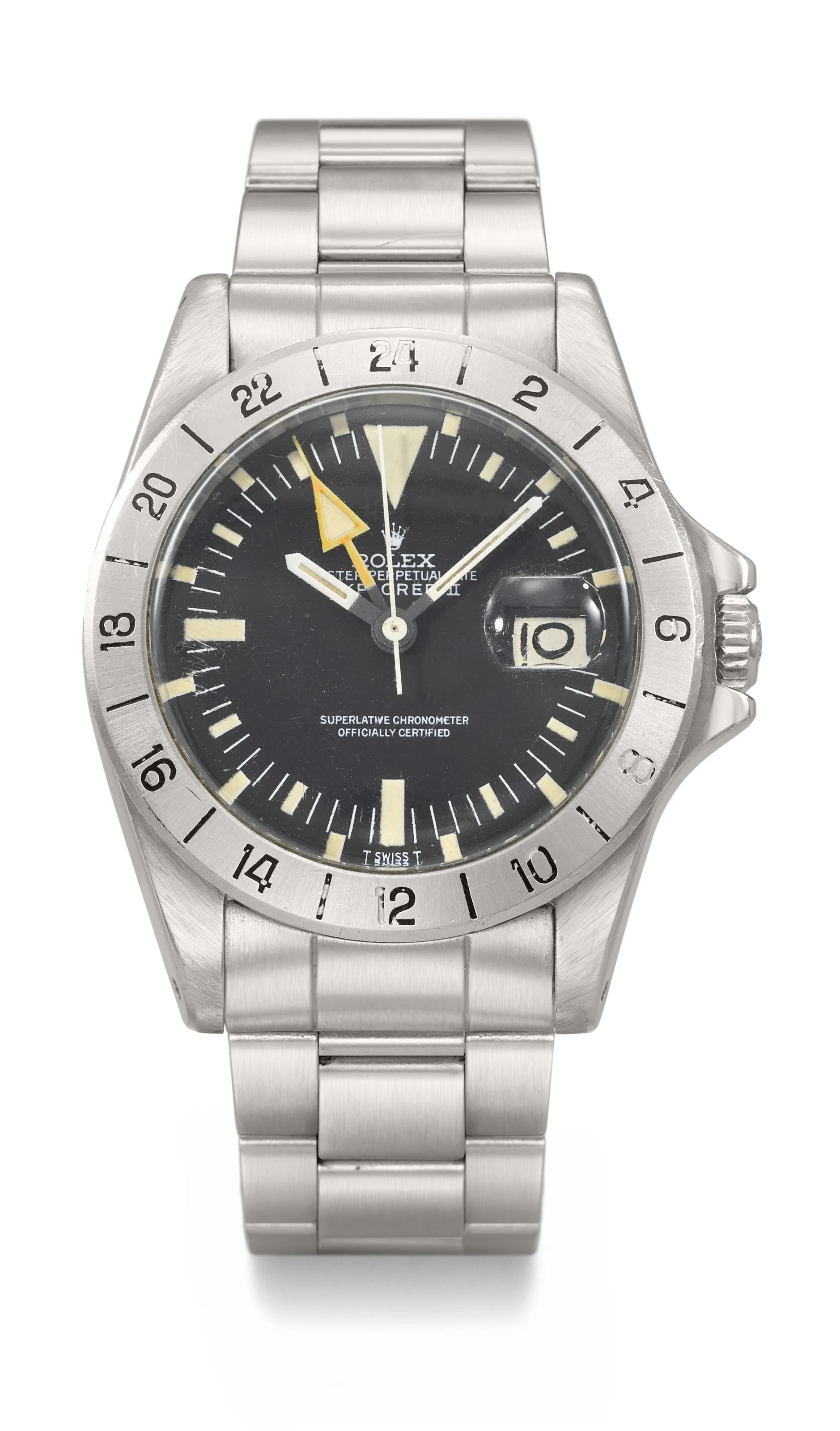 Rolex Explorer II 1655 39mm Stainless steel Black