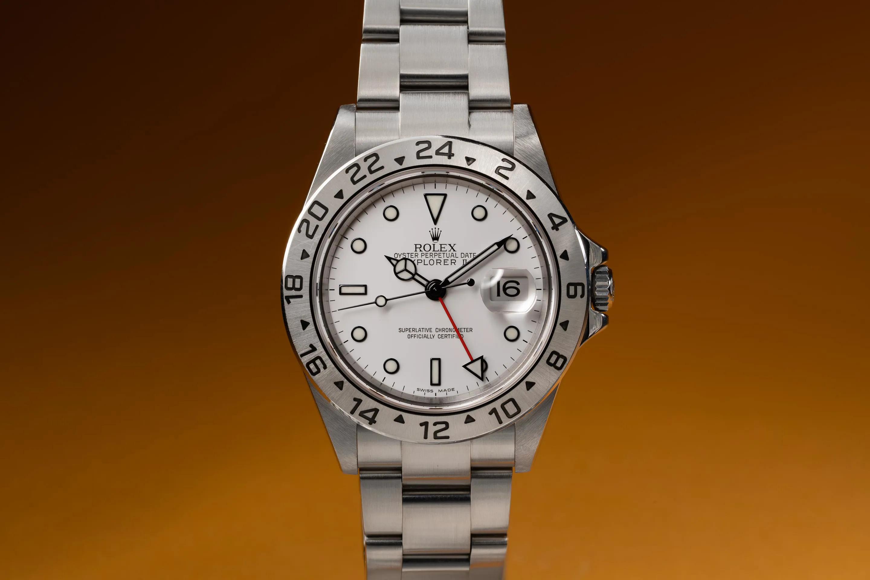 Rolex Explorer II 16570 White