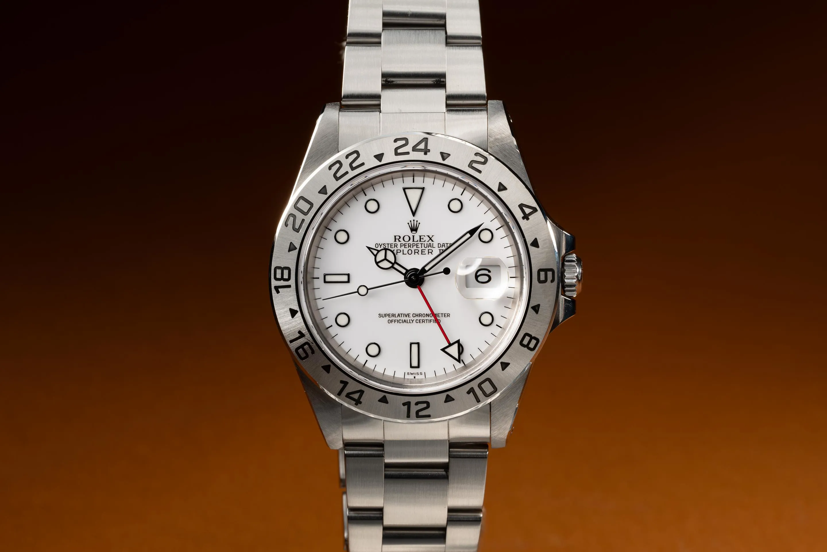 Rolex Explorer II 16570 White