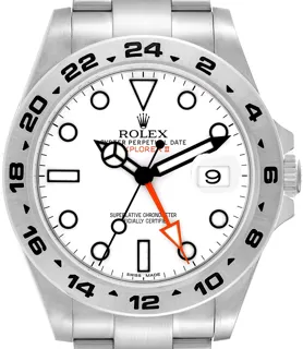 Rolex Explorer II 216570 Stainless steel White