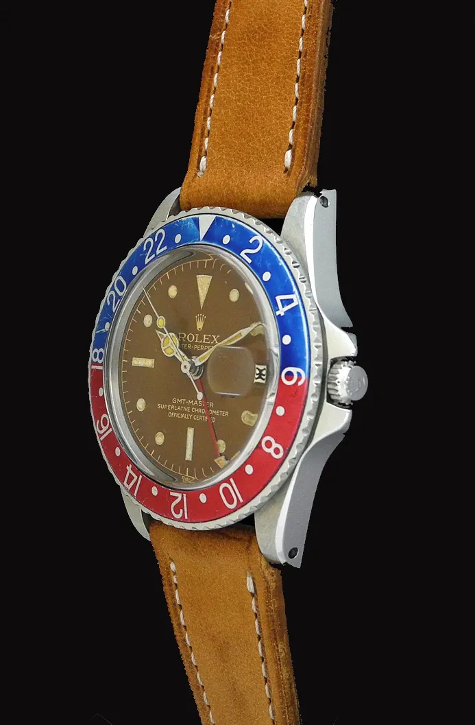 Rolex GMT-Master 1675 40mm Stainless steel Brown 1