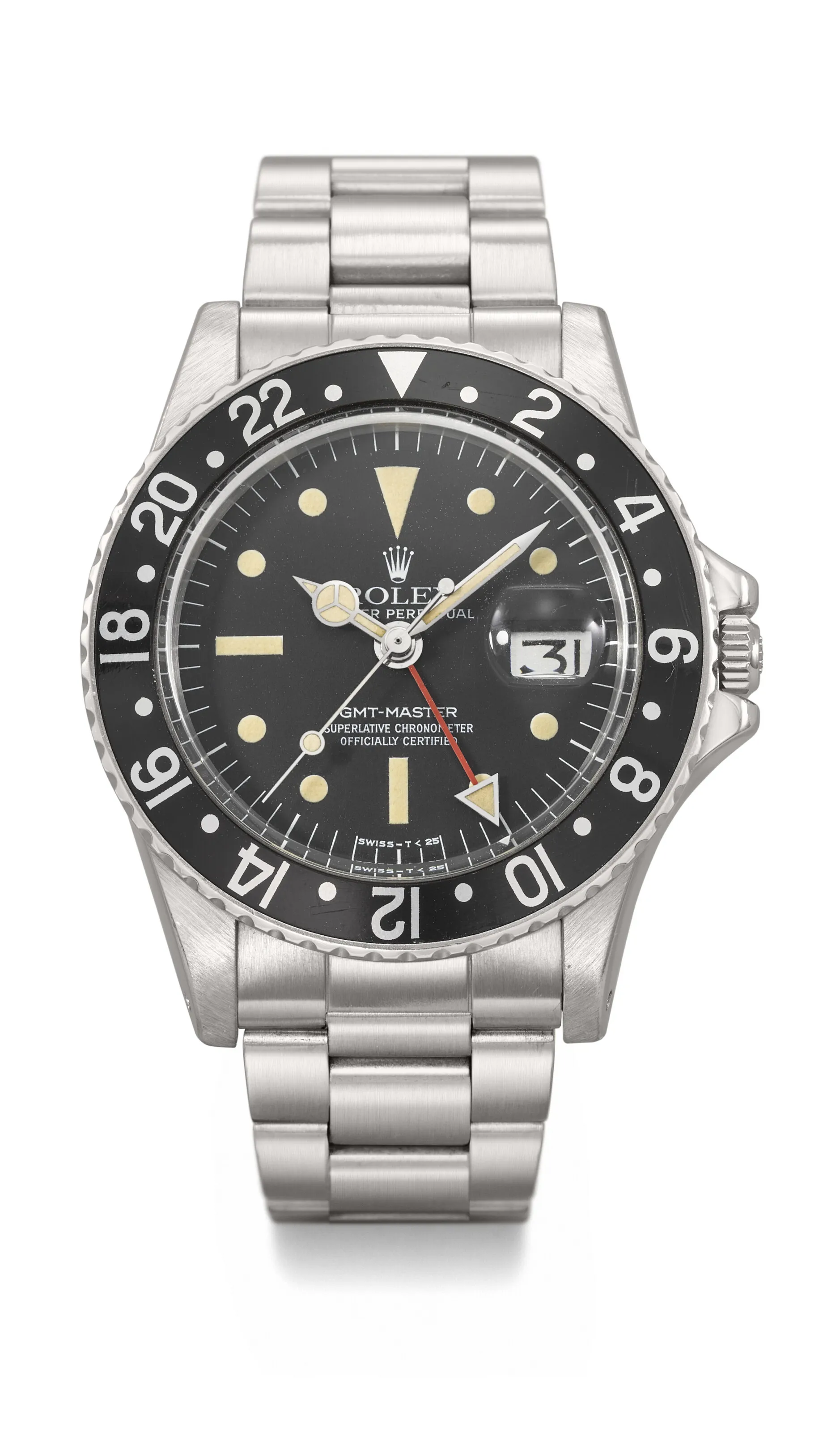 Rolex GMT-Master 1675 40mm Stainless steel Black