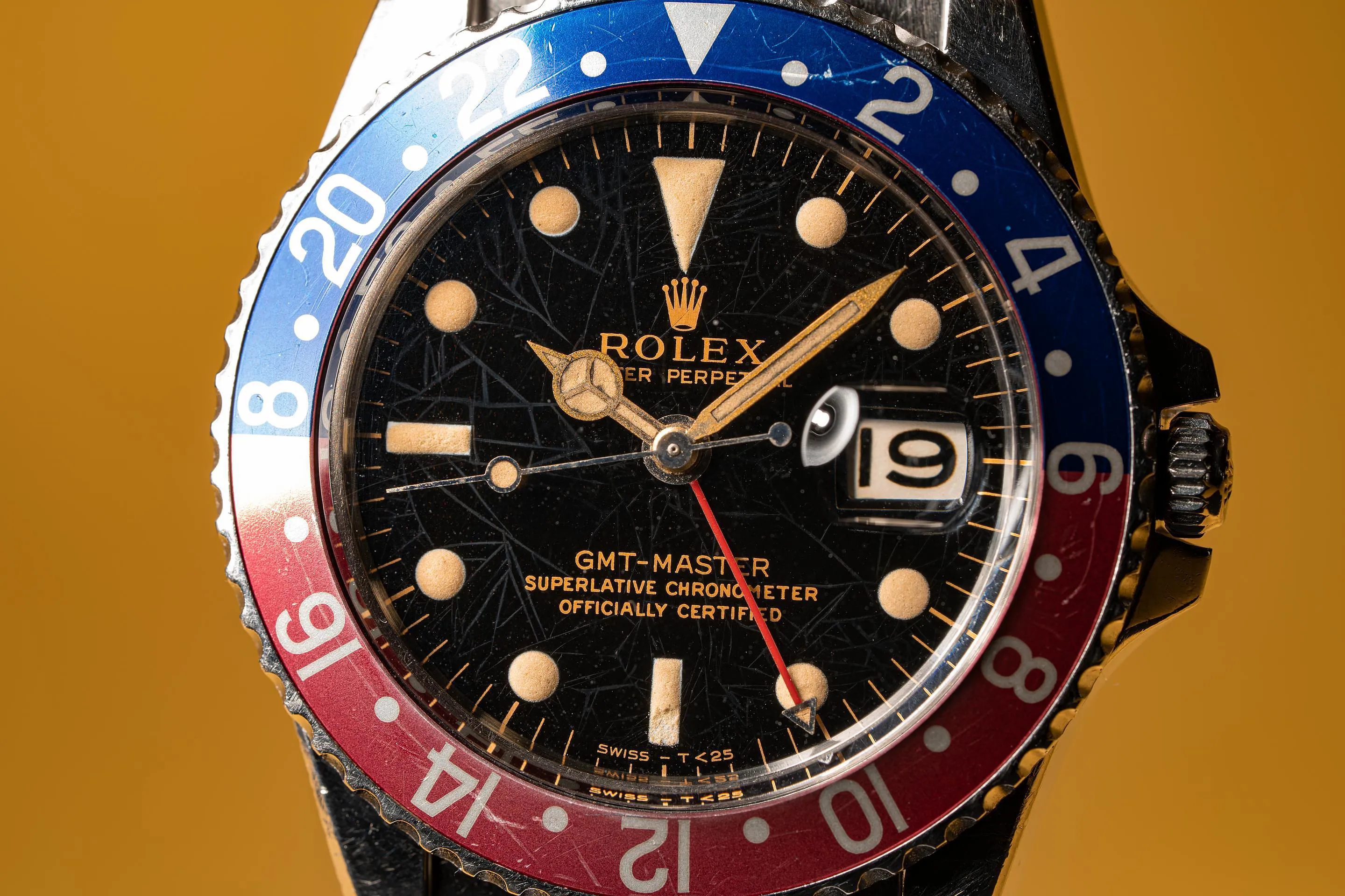 Rolex GMT-Master 1675 Yellow gold Black 1