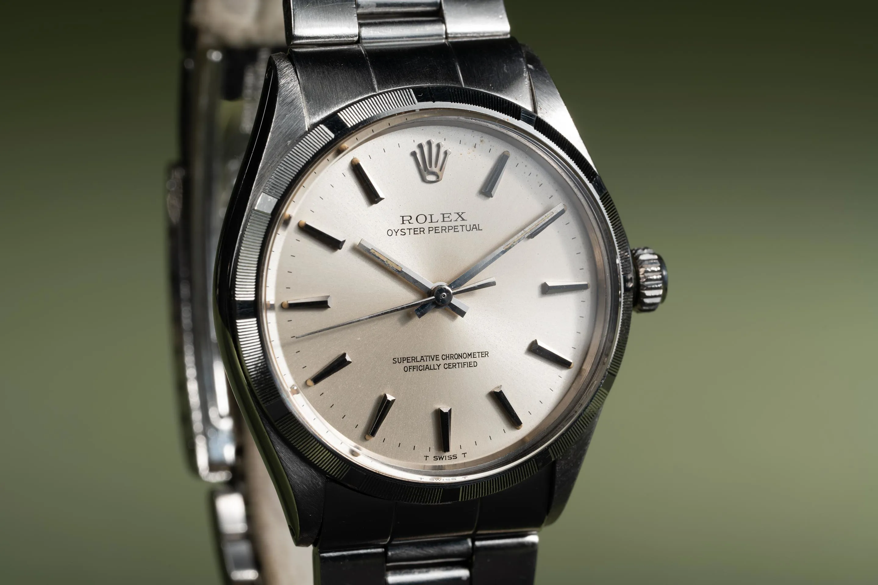 Rolex Oyster Perpetual 34 1003 34mm Silver 3