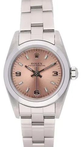 Rolex Oyster Perpetual 76080 24mm Stainless steel Rose