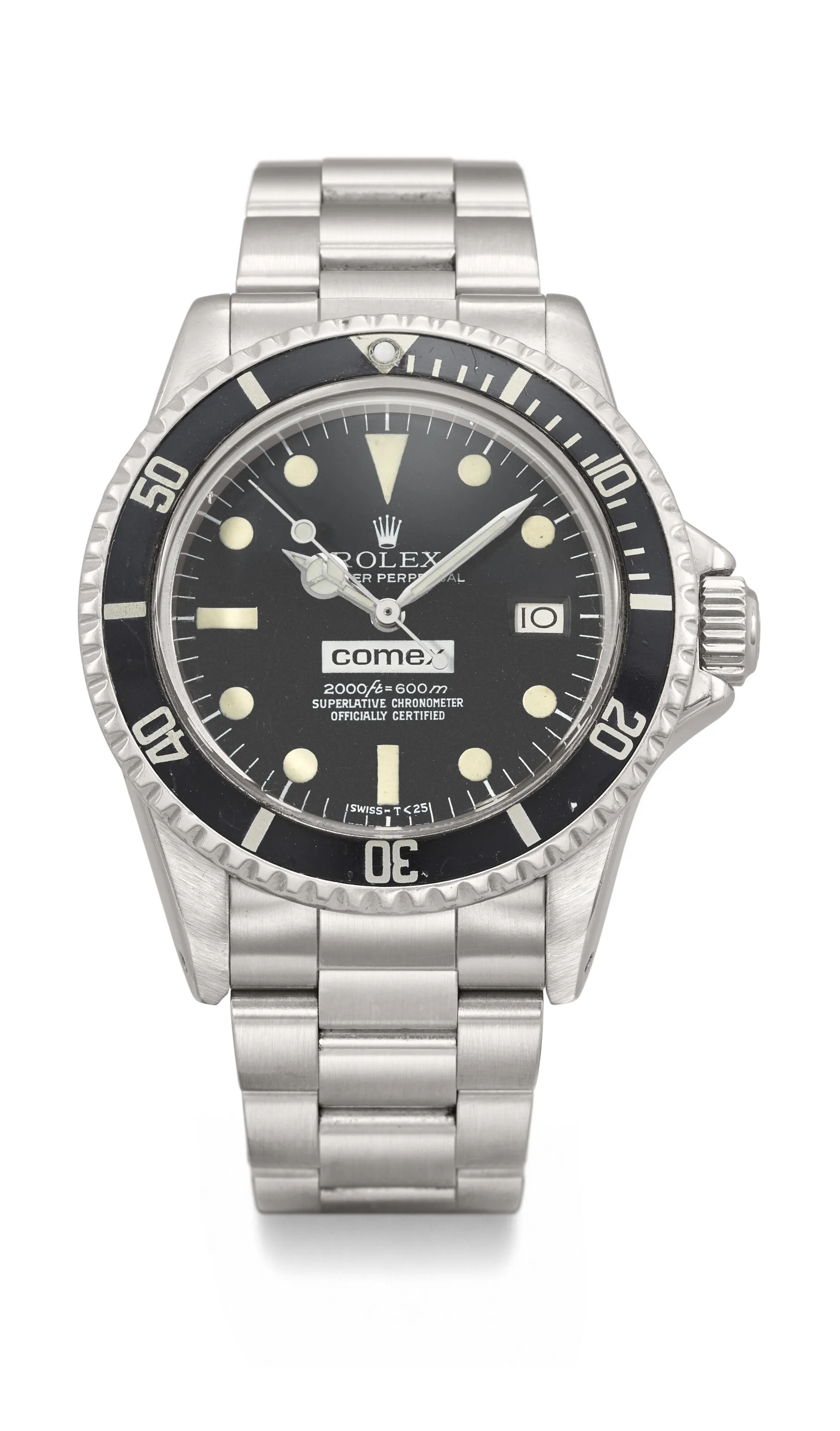 Rolex Sea-Dweller 1665 39.5mm Stainless steel Black