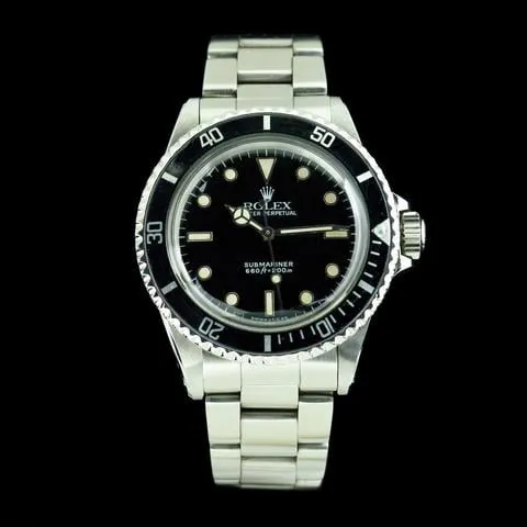 Rolex Submariner 5513 40mm Stainless steel Black