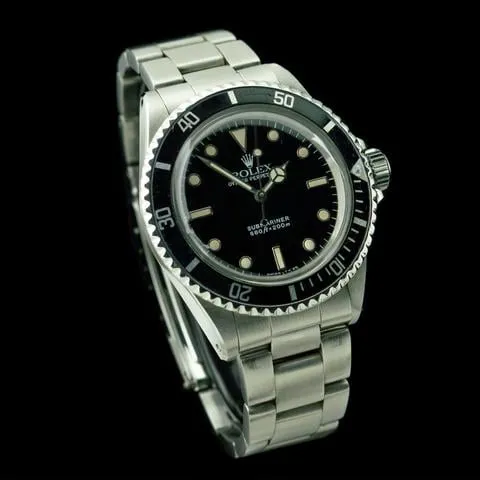 Rolex Submariner 5513 40mm Stainless steel Black 1