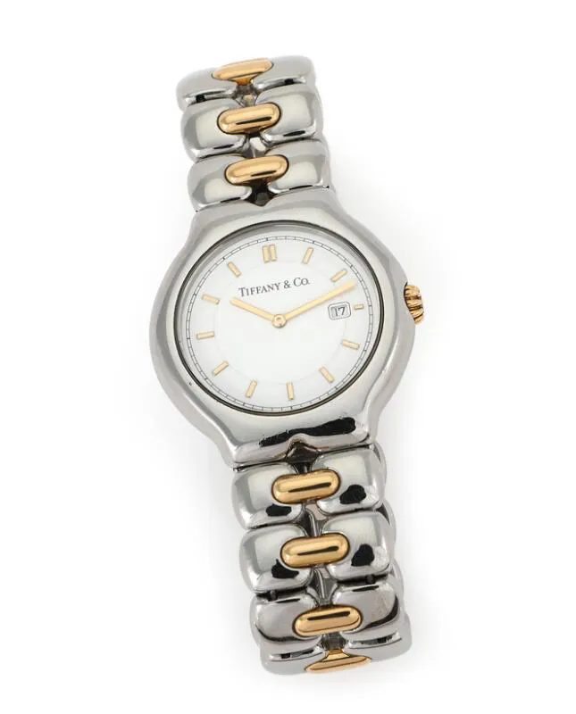 Tiffany Tesoro M0112 34mm Yellow gold and Stainless steel