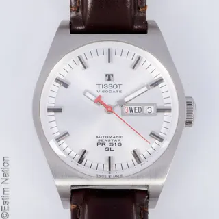 Tissot Visodate PR516 Stainless steel Silver