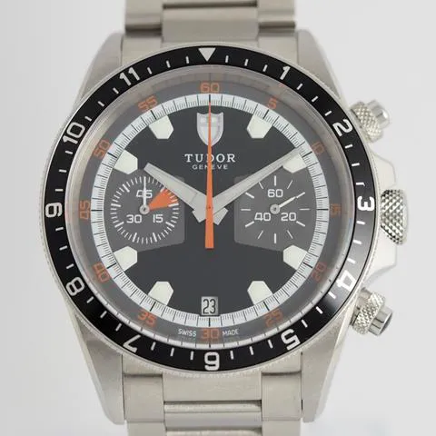 Tudor Heritage Chrono 70330N 42mm Stainless steel Black