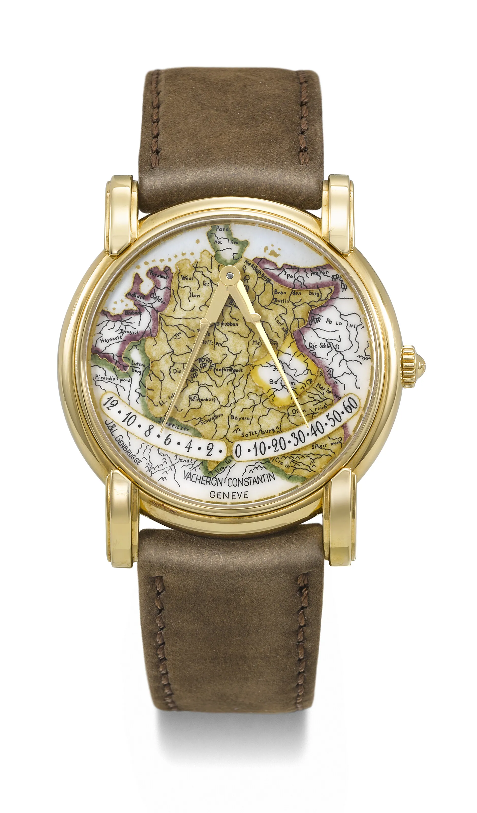 Vacheron Constantin Mercator 43050/000J 36mm Yellow gold Enamel