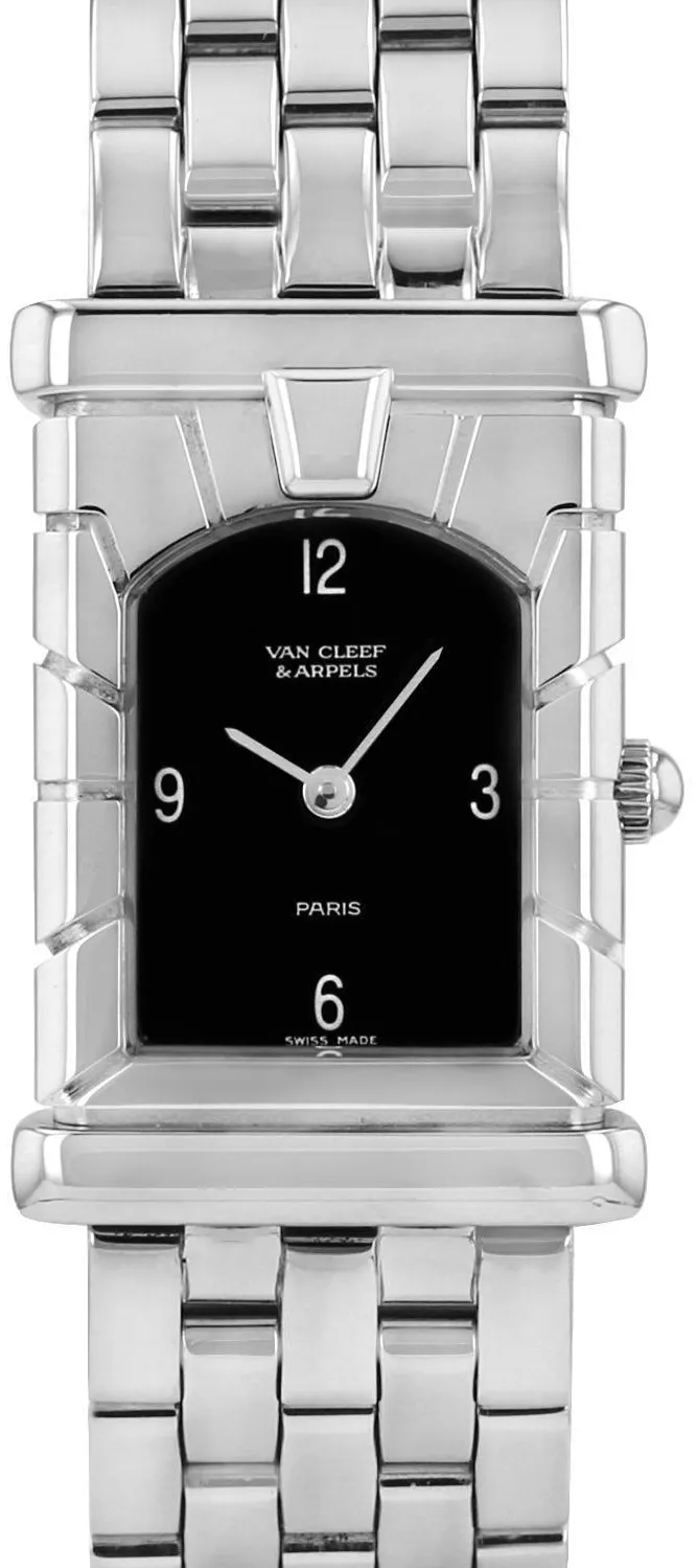 Van Cleef & Arpels FAÇADE 522363T5 20mm Stainless steel Black