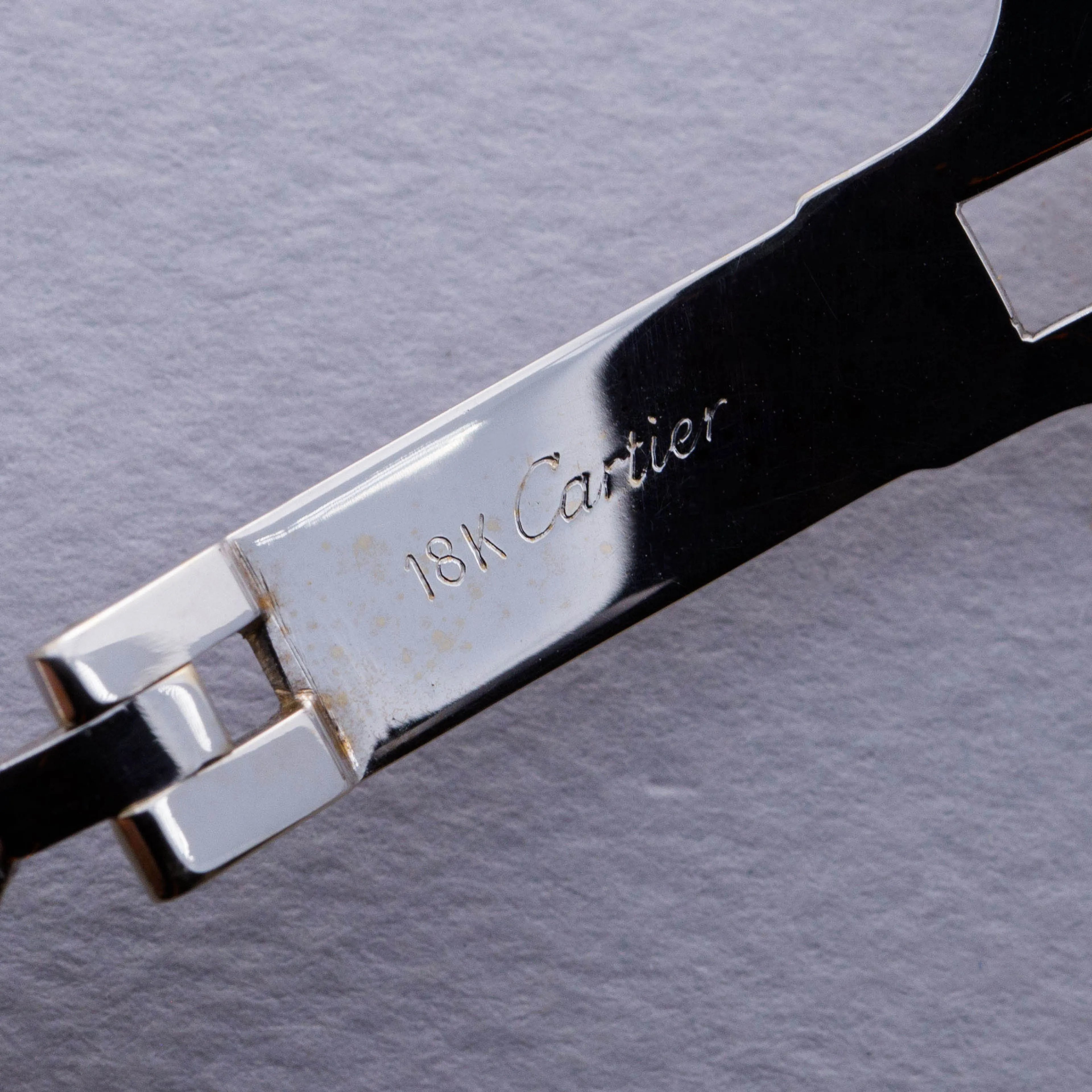 Cartier Tank 17002 23mm White gold White 13