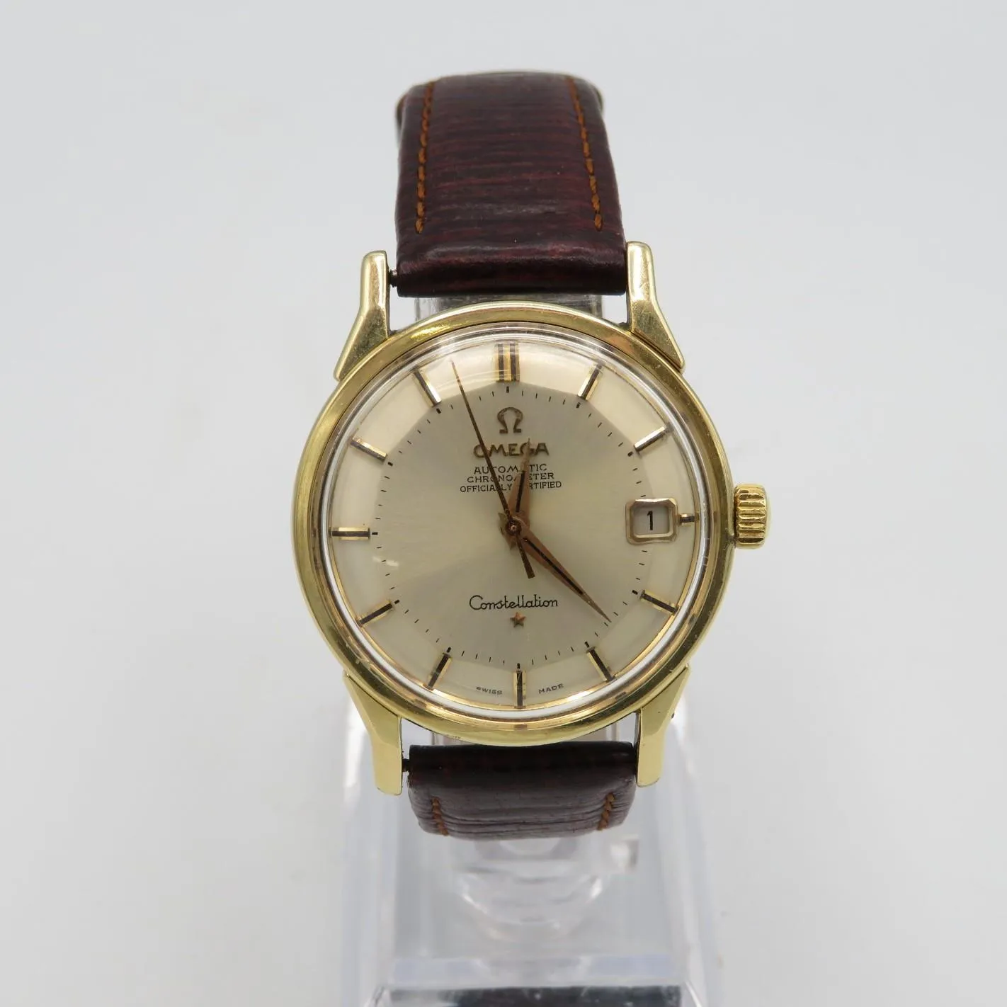 Omega Constellation 168.005 nullmm Gold metal Silver