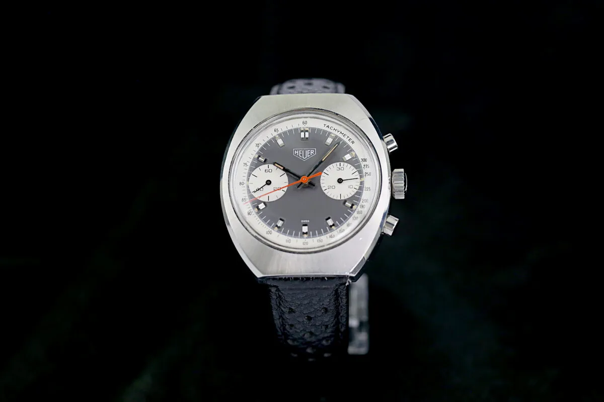 Heuer Carrera 73373 38mm Stahl