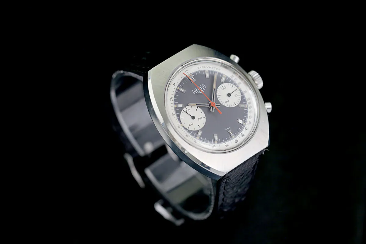 Heuer Carrera 73373 38mm Stahl 2