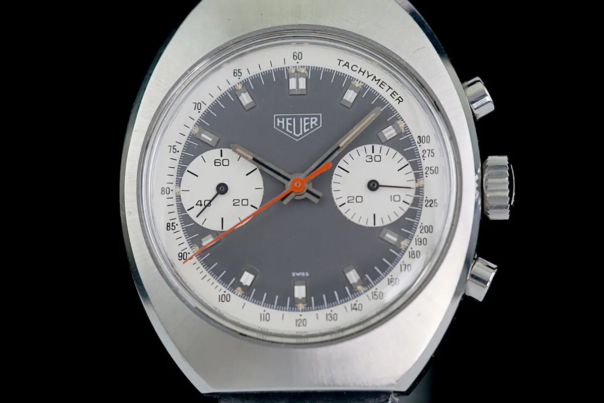 Heuer Carrera 73373 38mm Stahl 3