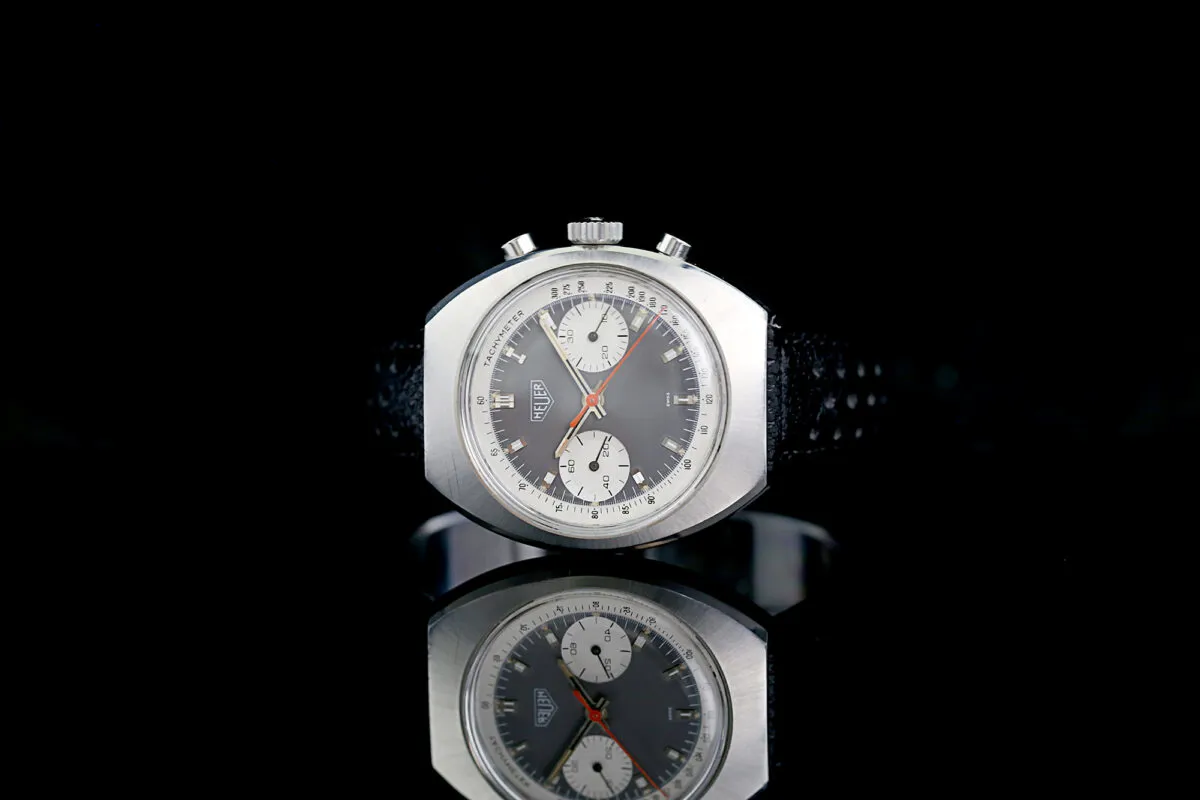 Heuer Carrera 73373 38mm Stahl 9