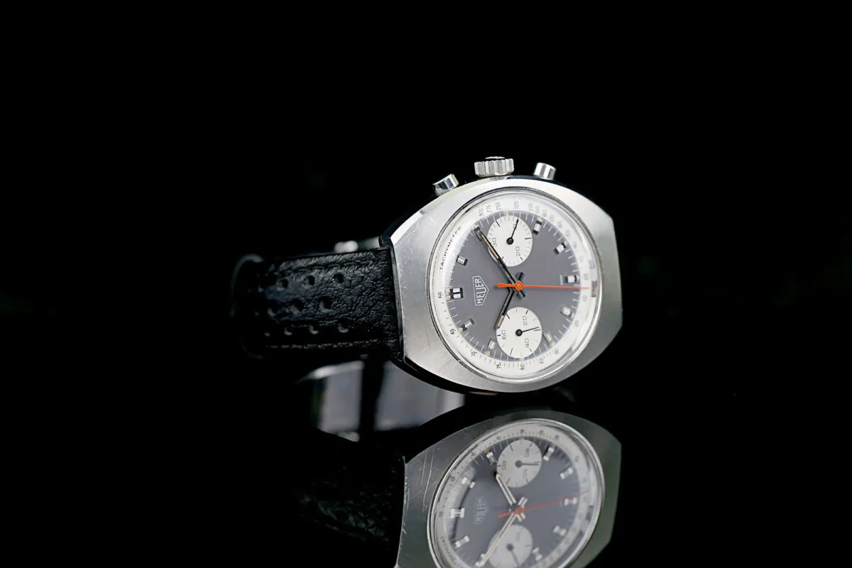 Heuer Carrera 73373 38mm Stahl 10