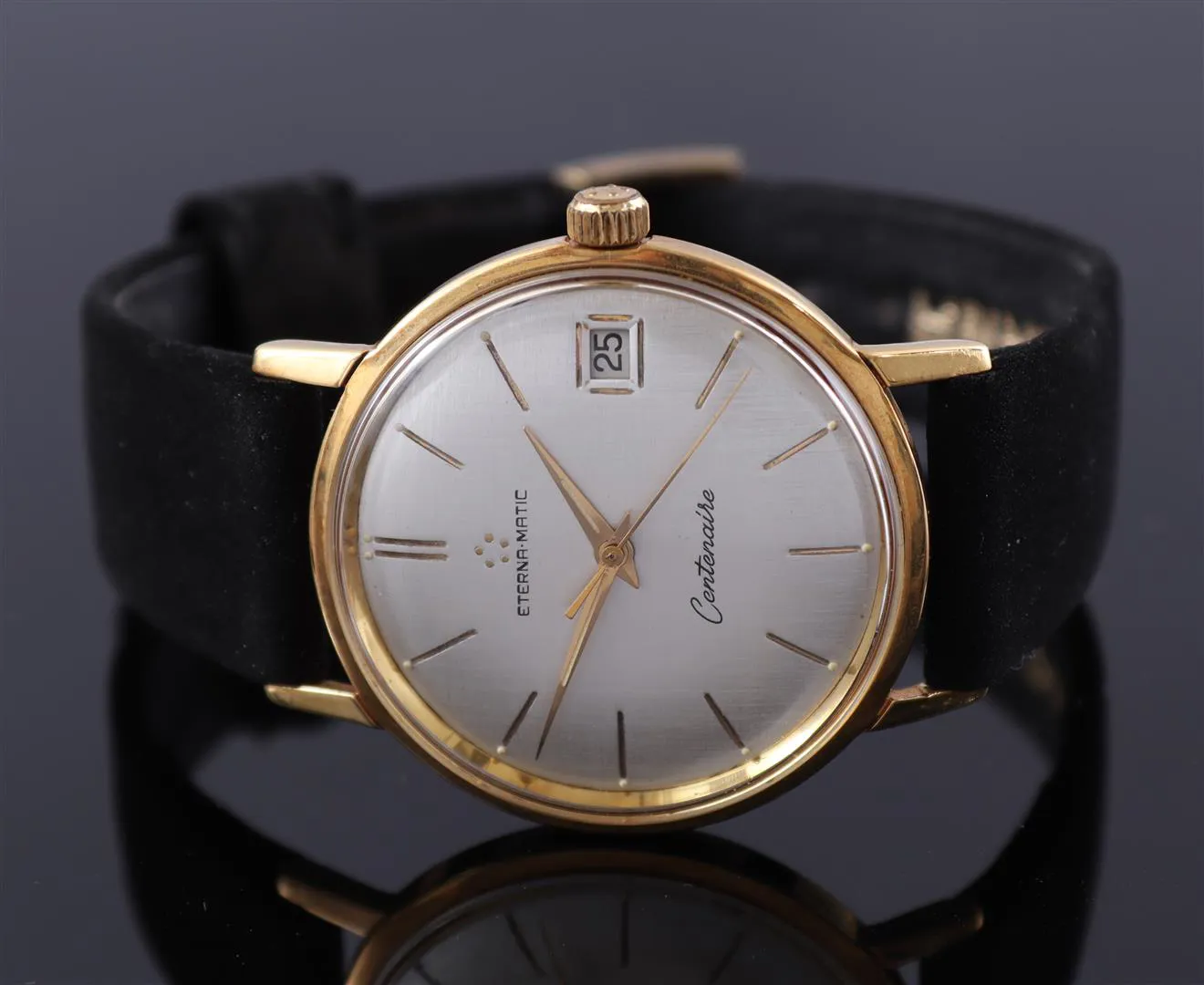 Eterna Centenaire 34mm Yellow gold