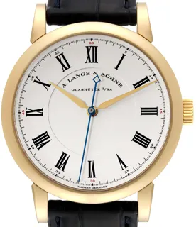 A. Lange & Söhne Richard Lange 232.021 Yellow gold Silver