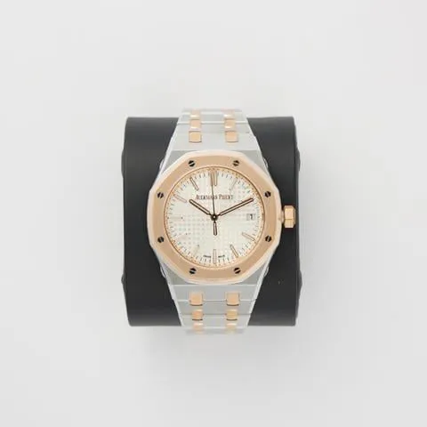 Audemars Piguet Royal Oak 15550SR.OO.1356SR.01 37mm Yellow gold and Stainless steel Silver