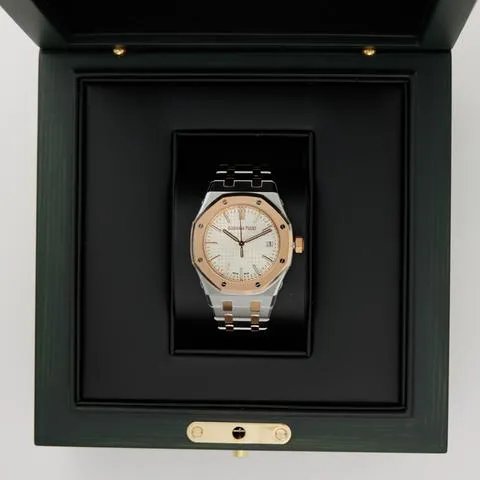 Audemars Piguet Royal Oak 15550SR.OO.1356SR.01 37mm Yellow gold and Stainless steel Silver 3