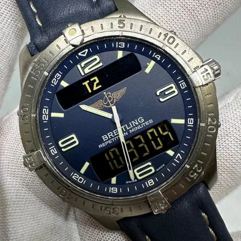 Breitling Aerospace E65062 40mm Titanium Blue