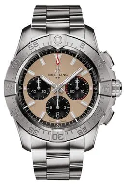 Breitling Avenger AB0147101A1A1 44mm Stainless steel Beige