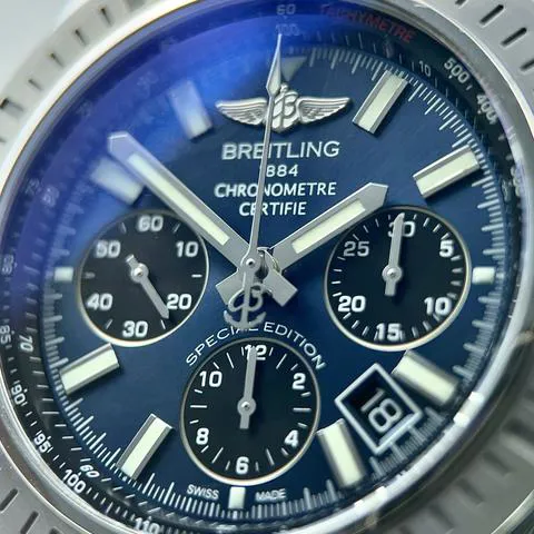 Breitling Chronomat AB0115 44mm Steel Blue 1