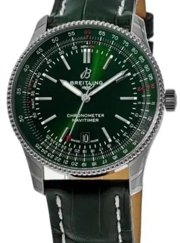 Breitling Navitimer A17326361L1P2 41mm Stainless steel Green