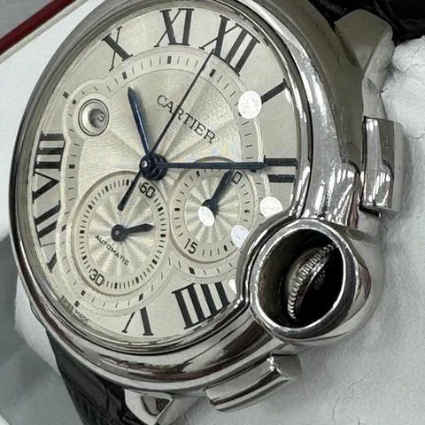 Cartier Ballon Bleu 44mm Stainless steel Silver