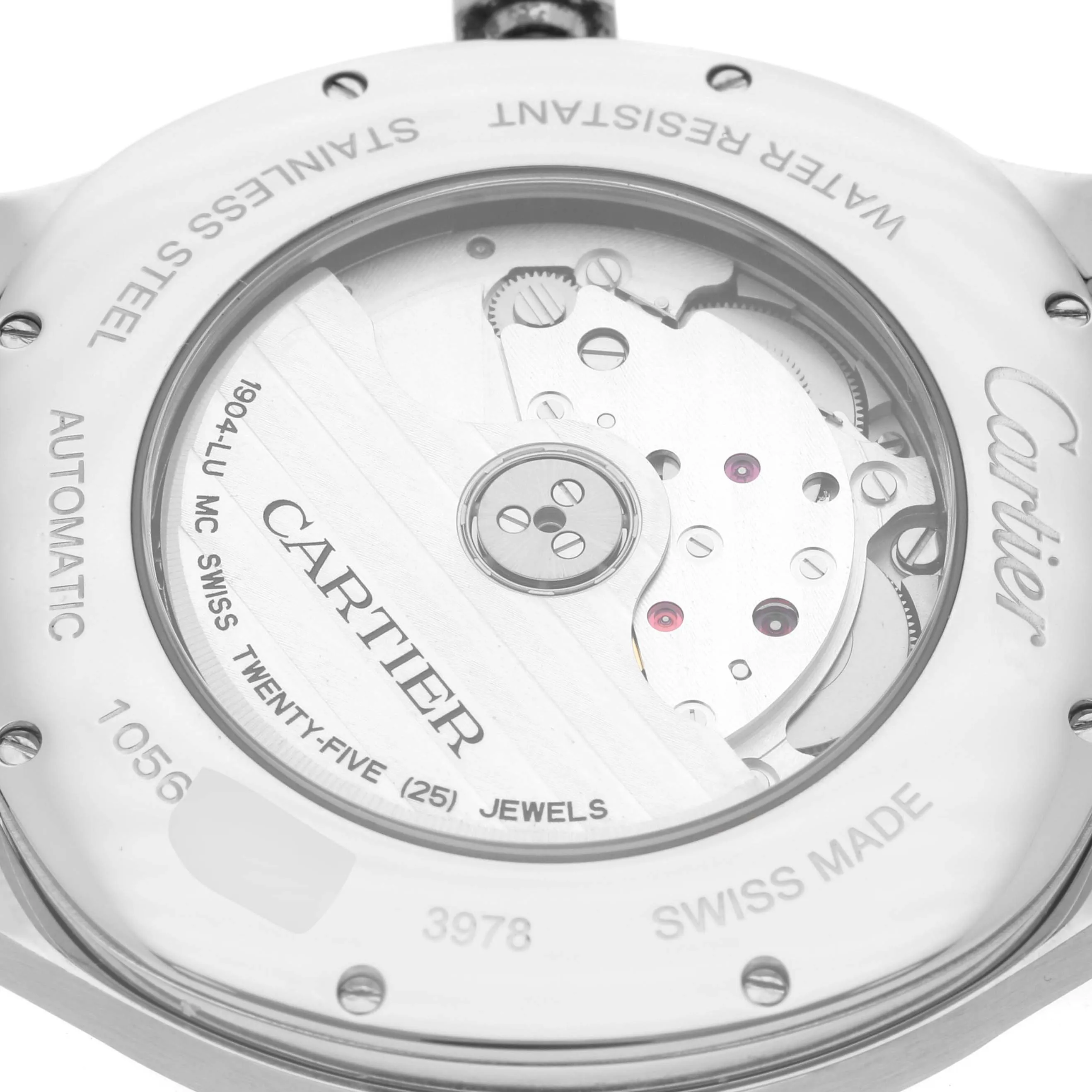 Cartier Drive de Cartier WSNM0008 40mm Stainless steel Silver Guilloche 7